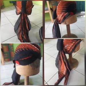 blankon jogja klewer bisa lipat bisa cuci bahan katun halus