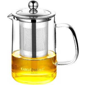 Kamjove | Glass Infuser Tea Mug Office and Home Use