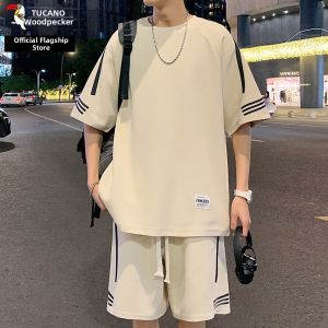TUCANO | Summer Loose Mens Sport Set T-shirt Shorts L
