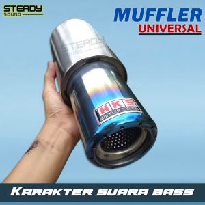 Knalpot Mobil Racing HKS Suara Ngebass Adem Empuk