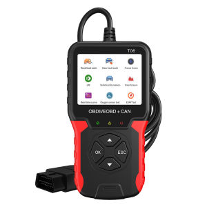 Máy Quét OBD2 T06 Bộ Đọc Mã Lỗi Đa Ngôn Ngữ Dụng Cụ Chẩn Đoán Ô Tô Phụ Kiện Ô Tô Máy Kiểm Tra Ắc Quy Kiểm Tra Hệ Thống Động Cơ