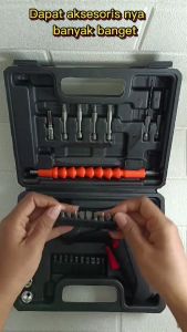 Alat Listrik Untuk Pekerjaan Rumah: Mengenal Obeng Listrik 49 Pcs & Bor Mini