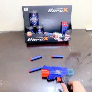 Đồ Chơi Neft Phóng Xốp 3 Nòng Tặng Kèm 6 Viên Xốp - Nhựa ABS An Toàn Với Trẻ Em - CJ-1650600