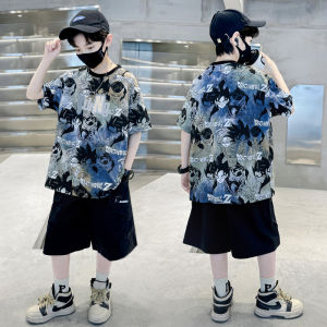 Bộ Đồ Trẻ Em Mùa Hè Cool Style Áo Thun Tay Ngắn Thời Trang Cho Bé Trai Bộ Đồ Trẻ Em Mùa Hè Hợp Thời Trang Phong Cách Hàn Quốc Cho Bé Trai