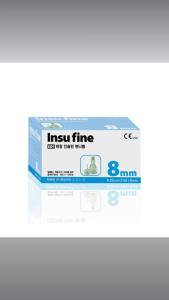 Taechang Insu Fine Insulin Pen Needle 8mm 31G | Sterile Disposable Injection Needle | Compatible with Saxenda Novo Nordisk Sanofi Eli Lilly Owen Mumford | 1 ea
