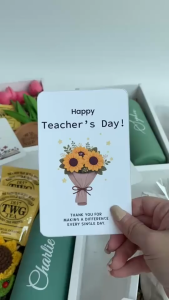 [SG] Personalised Customised Teachers Day Gift Set Thank You Gift Teacher Appreciation Gift