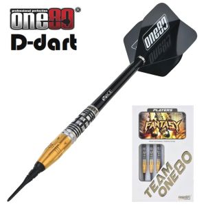 ONE80 SOFT TIP DART - 19G FANTASY Fan Texi SIGNATURE SOFT DARTS (DART LEMBUT)