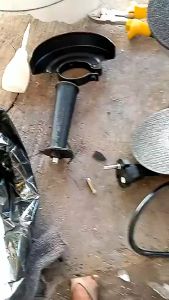 Gerinda Listrik Low Watt Mesin Gerinda Tangan Murah 1 Set lengkap 4 Inch Angle Grinder