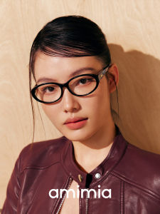 amimia | Vintage Acetate Oval Narrow Prescription Eyeglasses