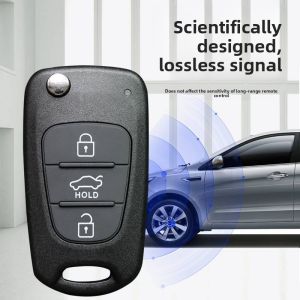 ViDO | Car Key Shell Replacement Foldable Remote for Kia K2 2011 2012 2015