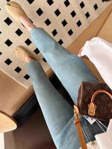Spring Stylish Casual Straight Leg Denim Pants