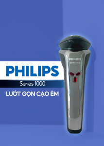 Máy cạo râu Philips S1301/02 - Hàng chính hãng - Thiết kế nhỏ gọn cầm chắc tay lưỡi cạo PowerCut