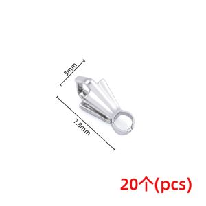 หัวเข็มขัดแบบต่างๆ หัวเข็มขัดไททาเนียมหลายแบบ หัวเข็มขัดลูกปัด อุปกรณ์ทำเครื่องประดับ DIY หัวเข็มขัดเชื่อมต่อ