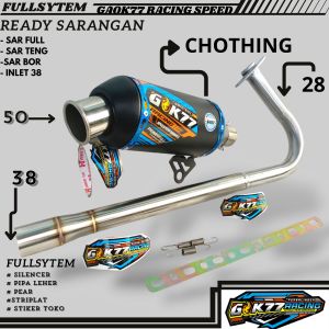 Knalpot Tsukgigi Mio Beat Vario nmax old scoopy Gaok77 model kondoman Drag