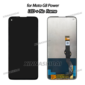 Motorola Moto G8 Power Màn Hình Hiển Thị LCD Bộ Số Hóa Cảm Ứng Thay Thế Một Phần Cho XT2041-3 Điện Dung TFT Màn Hình Điện Thoại Di Động