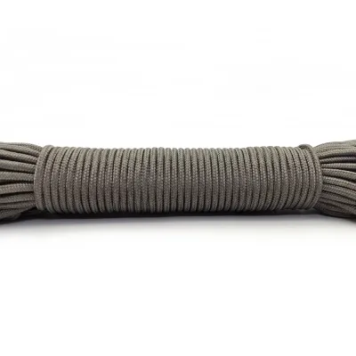 3mm Paracord Lanyard Rope Parachute Cord Hiking Camping Clothesline Tactical Bracelet Accessory Bracelet One Core 100ft 328ft