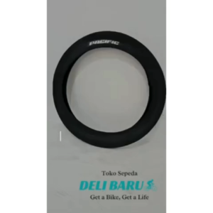Pacific Ban luar 20 x 2.40 lebar hitam motif halus sepeda BMX