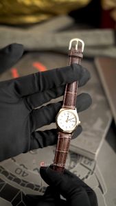 Jam Tangan Wanita Casio General LTP-V006GL-7B White Dial Brown Leather Strap