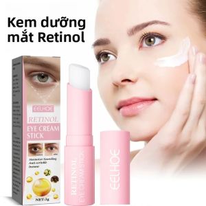 Kem Dưỡng Mắt Dạng Thỏi Retinol 3g Nâng Cơ Làm Mờ Nếp Nhăn Dưỡng Ẩm Làm Mịn Da Dùng Được Cho Cả Nam Và Nữ Chăm Sóc Da Vùng Mắt Giúp Xóa Quầng Thâm Và Bọng Mắt