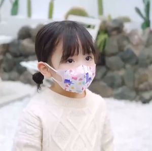 LYL 10PCS Face Mask For Kids Cartoons 3ply Child Butterfly Protective Reusable Unobstructed Breathing 3 Layers Child Facemask Baby Mask Individual Package 皮卡丘 儿童 学生 3D 口罩