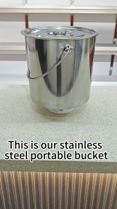 Stainless Steel Rice Dispenser 25 kilos Rice Keeper Storage Rice Bucket With Handle Lid Insect-proof Rice Bucket Food Storage Box Large Capacity Grain Organizer