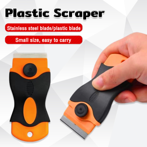 Baete Plastic Car Sticker Remover Edge Blade Scraper Window Spatula Tools