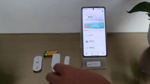 Tuya WiFi Thông Minh Cảm Biến Cửa Cửa Thông Minh Mở/Đóng Cửa Máy Dò Wifi Cảm Biến Cửa Sổ Smartlife Ứng Dụng Làm Việc Với Google Home alexa