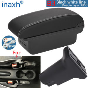 For Fiat 500 Armrest Box For Fiat Cronos Car Armrest Center Auto Storage Box Dedicated Retrofit parts Interior Car Accessories