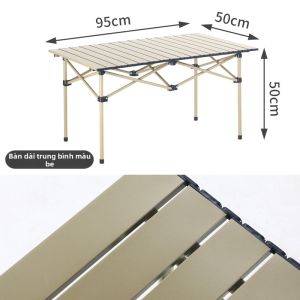 LIWAN | Bàn Dã Ngoại Gấp Gọn Nhẹ Dễ Mang Đi Sử Dụng Tại Nhà Bàn Nướng Ngoài Trời