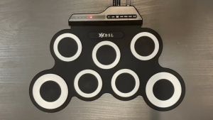 Foldable Digital Drum Roll-Up Pad Electric Portable Compact Size Kit Practice Set With USB electronic drum pad