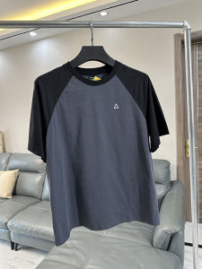 Lightweight Quick-Dry Mens T-Shirt Shoulder-Length Sleeve Moisture-Wicking Breathable round Neck Short Sleeve Fashionable Summer Top