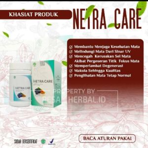 NETRA CARE KAPSUL MATA ATASI KATARAK RABUN AMPUH
