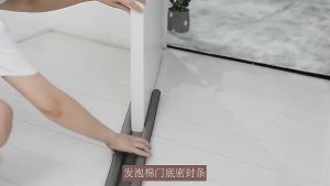 Removable Door Sealing Strip Under Door Draft Guard Sound Proof Door Bottom Seal