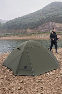 MOBI GARDEN เต็นท์กันน้ำ กันแดดสะท้อนแสงสีเงิน ตั้งง่าย พกพาสะดวก สำหรับตั้งแคมป์ ปีนเขา เป้สะพายหลัง