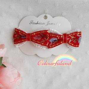 READY STOCK(CNY1) Children’s Chinese New Year Hair Clips/ CNY Costume/ Kids Fashion Hair Accesories/Party/ Dinner新年发夹发饰
