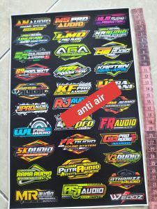 Stiker Sound System | Stiker Audio | Stiker Sound System Audio | Stiker Sound System Anti Air | Stiker Logo Sound System