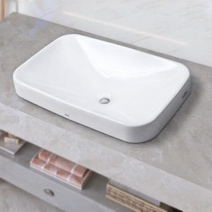 TOTO | Rectangular White Ceramic Sink