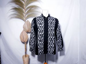 dress tenun couple pasangan - baju kondangan couple - baju couple pasangan kondangan