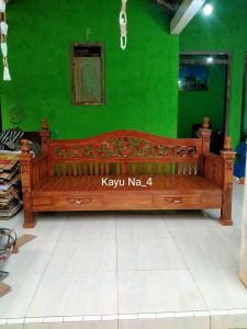 Bangku Bale Bale Rahwana Kayu Jati  Jepara