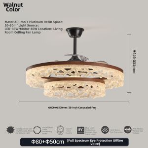 PARSA | LED Fan Light Ceiling