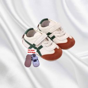 sepatu bayi laki2 prewalker untuk usia anak 0-14 bulan