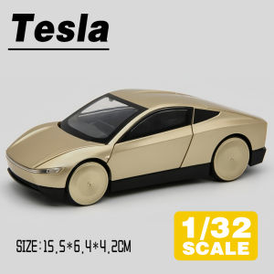 LEO 1:32 Tesla Robotaxi Diecast Model Car Alloy Cars Toys Collection Gift For Kids Boy Girl