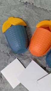 (BISA COD)Holder Sikat Gigi Tempat Dispenser Odol  Tempat Sikat Gigi Bentuk Jagung Rak Kamar Mandi