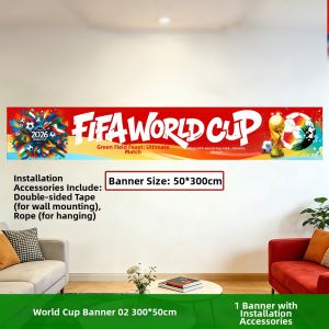 ANQIYUE | 2026 World Cup Decorative Banner Scene Setting