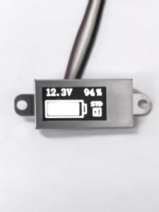 diymore | DC0-30V Ultra-Thin Mini Digital Voltage& Battery Meter with 0.5-Inch OLED 1-6S Percentage Battery Display Voltage Monitoring