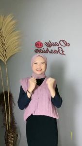 ROMPI CABLE RAJUT / ROMPI RAJUT TEBAL PREMIUM 7GATE / ROMPI KEPANG / VEST KNIT KOREAN STYLE