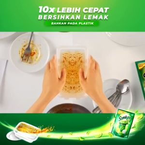 Sunlight Jeruk Nipis 635ML - Sabun Cuci Piring Lebih Cepat Bersihkan Lemak