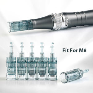 【Available】10pcs M8 Cartridges Needle for Eyebrow Tattoo Machine Pen Replacement Micro Shading Pen Nano Round Bb GLOW Cartridge Supplies
