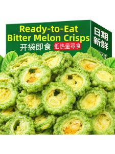 Crunchy Bitter Melon Slices Dried Vegetables Ready-to-Eat Snacks
