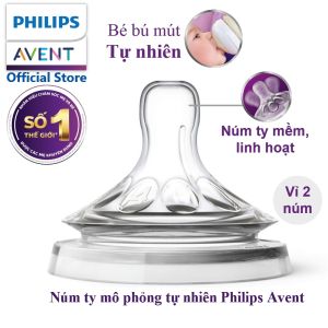Núm Ti Avent Cho Bé Chính Hãng Thế Hệ Mới Với Thiết Kế Cực Kì Thông Minh 336